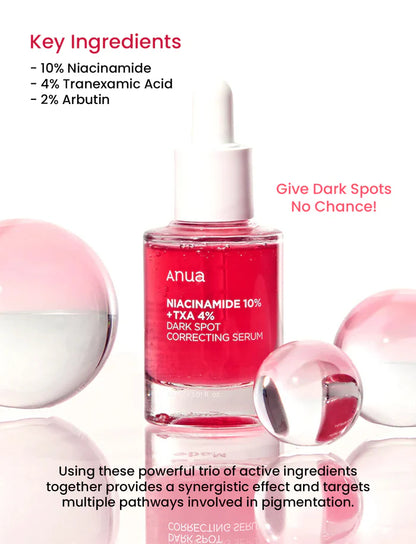 ANUA NIACINAMIDE 10%+TXA 4% Dark Spot Correcting Serum